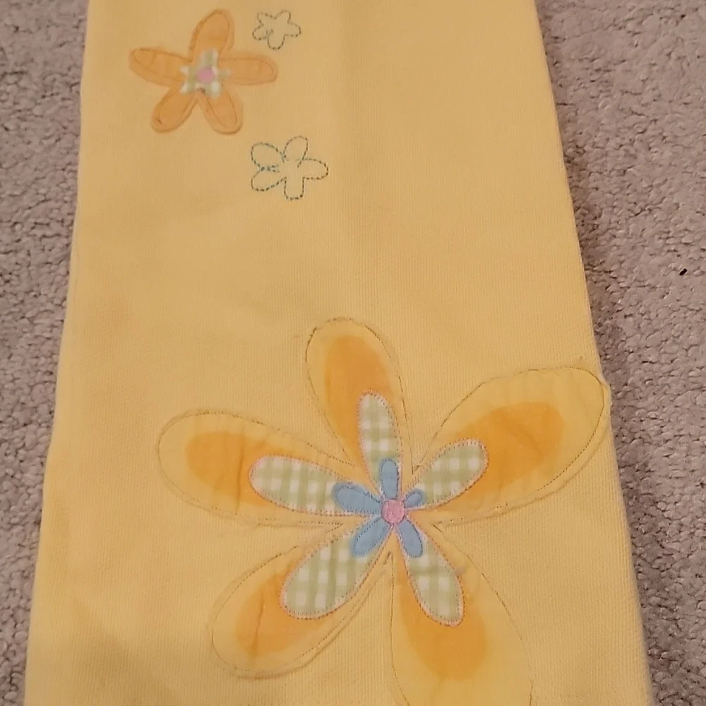 Hand Towel Yellow Flower